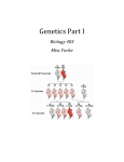 Genetics Part I