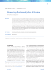 Measuring Business Cycles: A Review