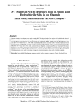 DFT Studies of NH–Cl Hydrogen Bond of Amino Acid Hydrochloride