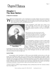 Chapter 1 The New Nation