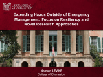 Presentation - 2016 Hazus Conference