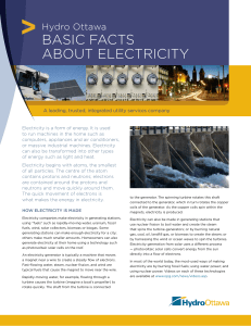 basIc facTs abOuT ElEcTrIcITy