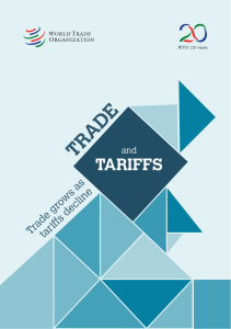 tariffs - World Trade Organization
