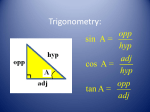 Trigonometry: