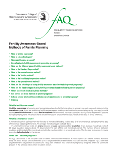 FAQ024 -- Fertility Awareness-Based Methods of Family