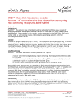White Paper: DMET™ Plus allele translation