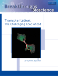 Transplantation - Federation of American Societies for Experimental