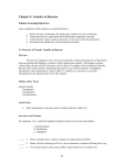 Chapter 9: Genetics of Bacteria