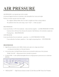 air pressure - Buncombe County Schools