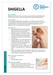 Shigella Factsheet