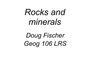 Minerals - CSUN.edu