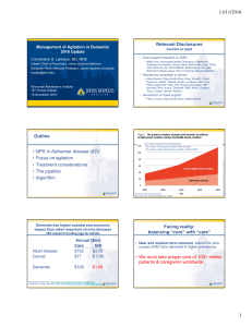 6 slides/page - Wisconsin Alzheimer`s Institute