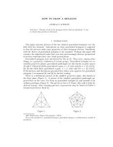 HOW TO DRAW A HEXAGON 1. Introduction