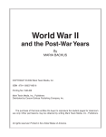 World War II and the Post
