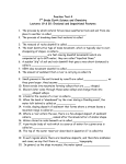 Practice Test 4 7th Grade Earth Science and Chemistry Lectures 19