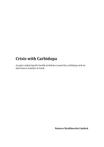 Crisis with Carbidopa