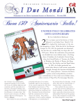 Buon 150o Anniversario Italia! - Dante Alighieri of Denver, Colorado