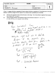 Exam 3 Solutions - University of Utah Physics