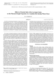 Effects of Neutral Salts of the Lyotropic Series on the Physical