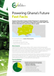 Powering Ghana`s Future Fast Facts