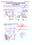 Angles with algebra day one.notebook