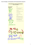 Honor`s Pre-Algebra - Solving Equations with Grouping Symbols