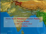 Hindu Kush-Himalaya-Tibetan Plateau Future Water