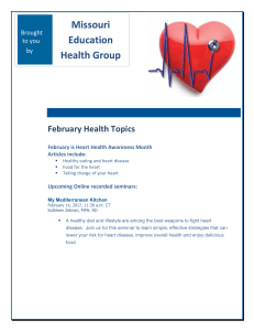 MEHG February Wellness newsletter