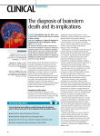 060328The diagnosis of brainstem death and its