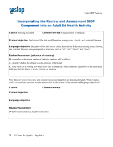 Incorporating the Review and Assessment SIOP Component into an