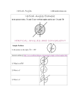 Vertical Angles Example VERTICAL ANGLES ARE CONGRUENT