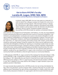 Loretta Logan, DPM - New York College of Podiatric Medicine