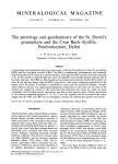 The petrology and geochemistry of the St. David`s granophyre and