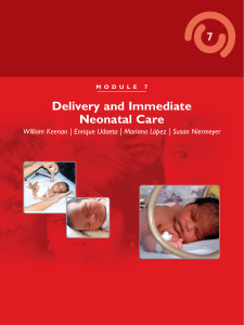Delivery and Immediate Neonatal Care