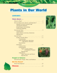 Plants in Our World