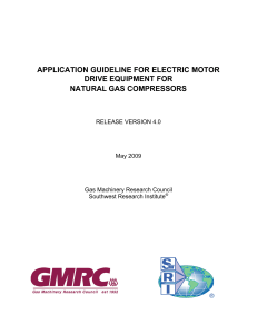 application guideline for electric motor drive equipment for natural