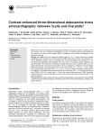 Contrast-enhanced three-dimensional dobutamine stress
