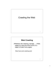 Crawling the Web - Cs.princeton.edu