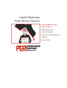Capital Flight - Political Economy Research Institute