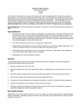 Unit Plan 2: Chemical Equilibrium and Solubility