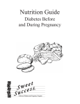 Nutrition Guide: Diabetes Before and During Pregnancy