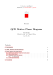 QCD Matter Phase Diagram