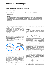 Journal of Special Topics - Department of Physics and Astronomy