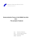 Democratization Process in the Middle East