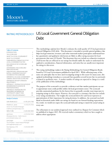 US Local Government General Obligation Debt