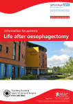 Life after oesophagectomy - Salford Royal NHS Foundation Trust