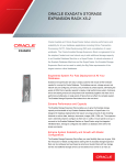 Data Sheet: Oracle Exadata Storage Expansion Rack X5-2