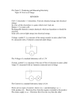 P1a Topic 9 Producing and Measuring Electricity Topic 10 You`re in