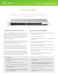 ms225 series - Cisco Meraki