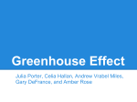 Greenhouse Effect - Southwest High School